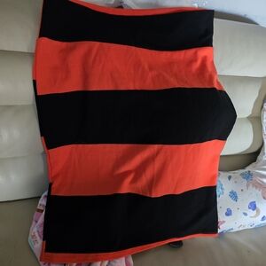 LuLaRoe Black and Orange Skirt